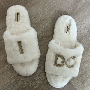 I Do Bridal Slippers